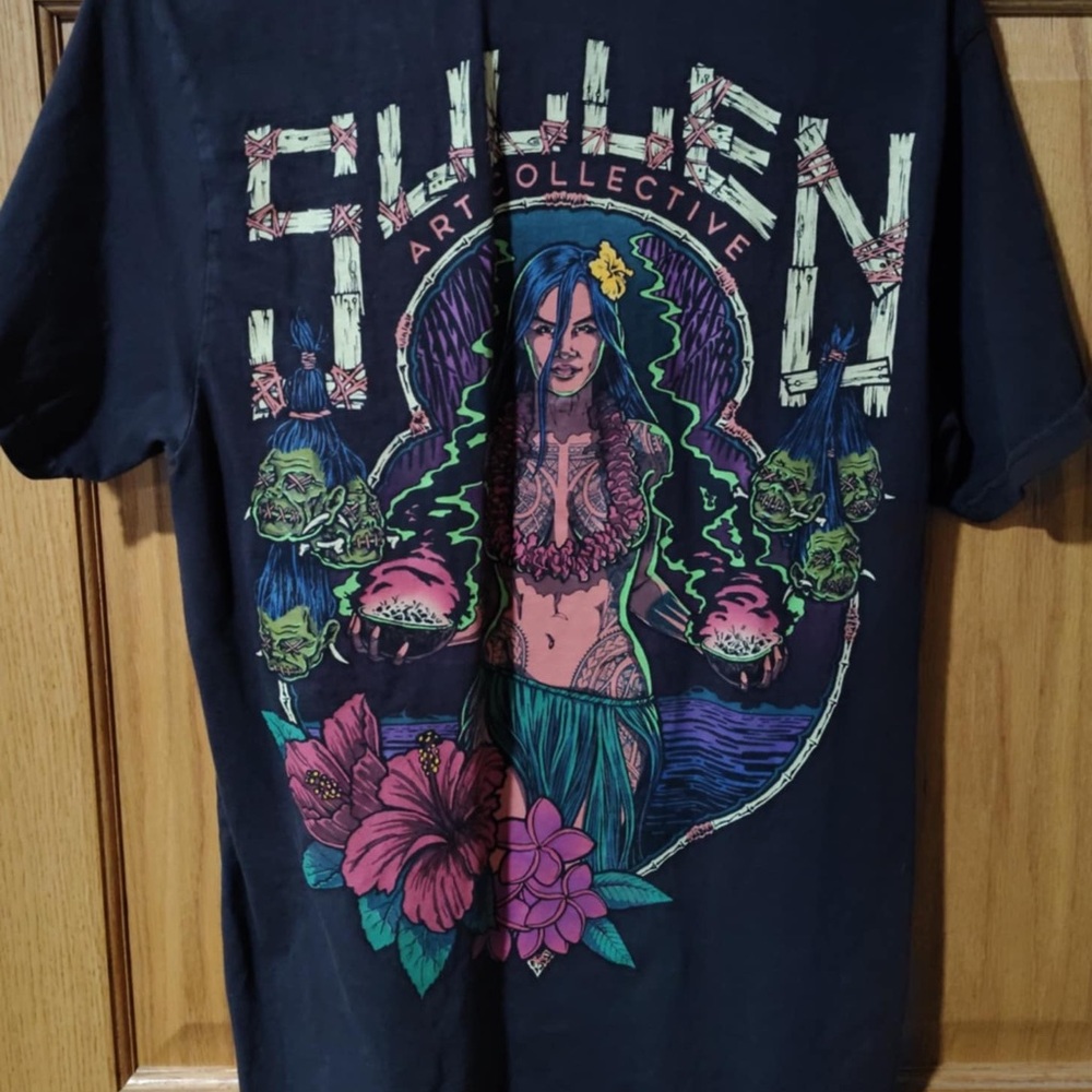 Sullen Art Collective Black Graphic T-Shirt